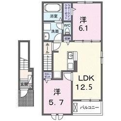 はりま勝原駅 徒歩20分 2階の物件間取画像